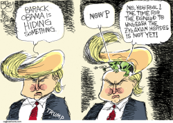 TRUMP BIRTHER  by Pat Bagley