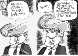 TRUMP BIRTHER by Pat Bagley