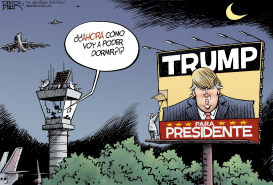 DESPERTAR EN LA NOCHE  by Nate Beeler