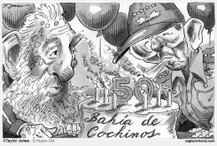 CELEBRAN FIDEL Y RAúL by Taylor Jones