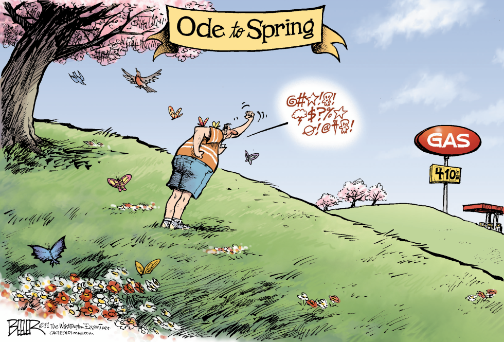  SPRING POETRY by Nate Beeler