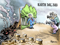 EARTH DAY, 2035 by Paresh Nath