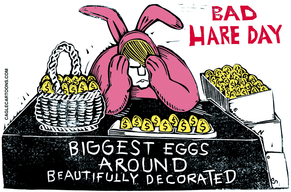  TRUMPS BAD HARE DAY by Randall Enos