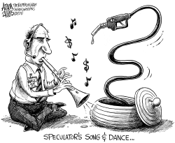 SPECULATORS SONG AND DANCE by Adam Zyglis