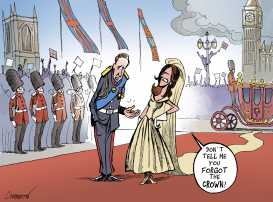 ROYAL WEDDING by Patrick Chappatte