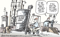 FRACKING FORMULA by Mike Keefe