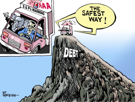 STAND-OFF OVER DEBT by Paresh Nath