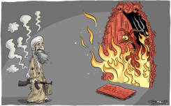 OSAMA IS GOING TO HELL by Martin Sutovec