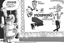 THE BOOK ON MORMONS by Pat Bagley