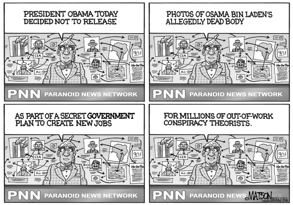  CONSPIRACY THEORY STIMULUS by RJ Matson