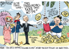 GILLIGAN TAX by Pat Bagley