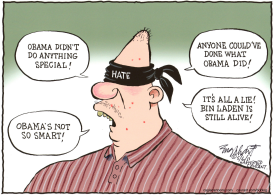 OBAMA HATERS  by Bob Englehart