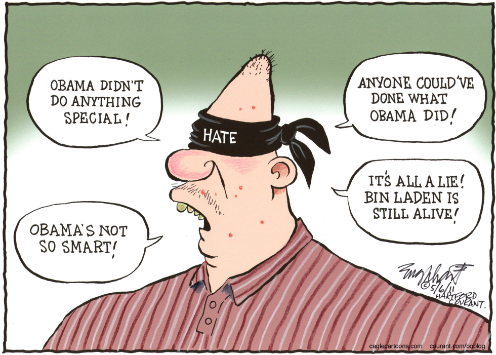  OBAMA HATERS  by Bob Englehart