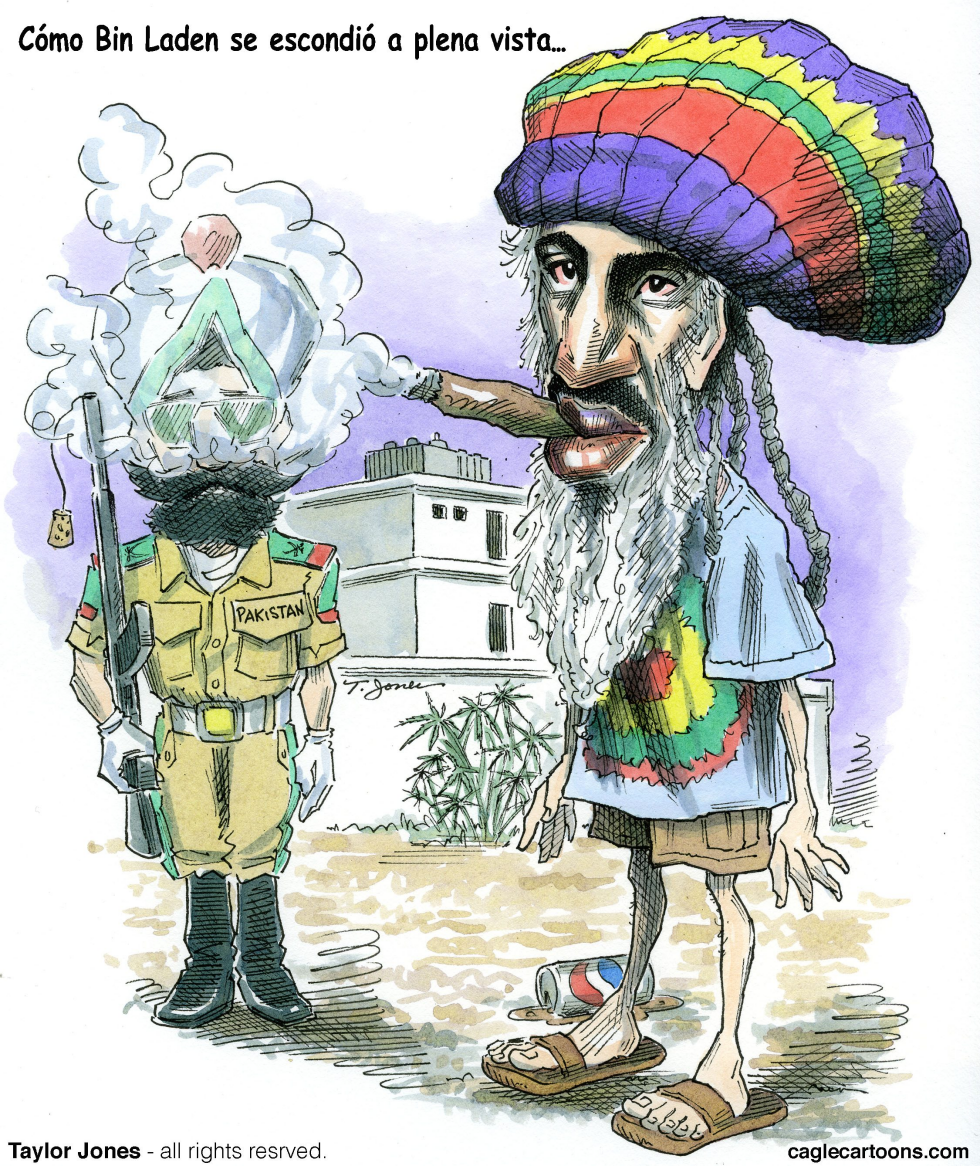  RASTA BIN LADEN  by Taylor Jones