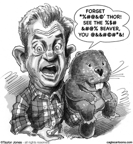 MEL GIBSON IS THE BEAVER by Taylor Jones