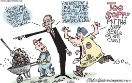 IMMIGRATION REFORM by Mike Keefe