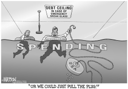 BOEHNER AND THE DEBT CEILING by RJ Matson