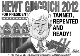 GINGRICH COMEBACK by RJ Matson