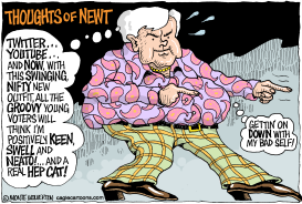 GROOVY THOUGHTS OF NEWT  by Wolverton