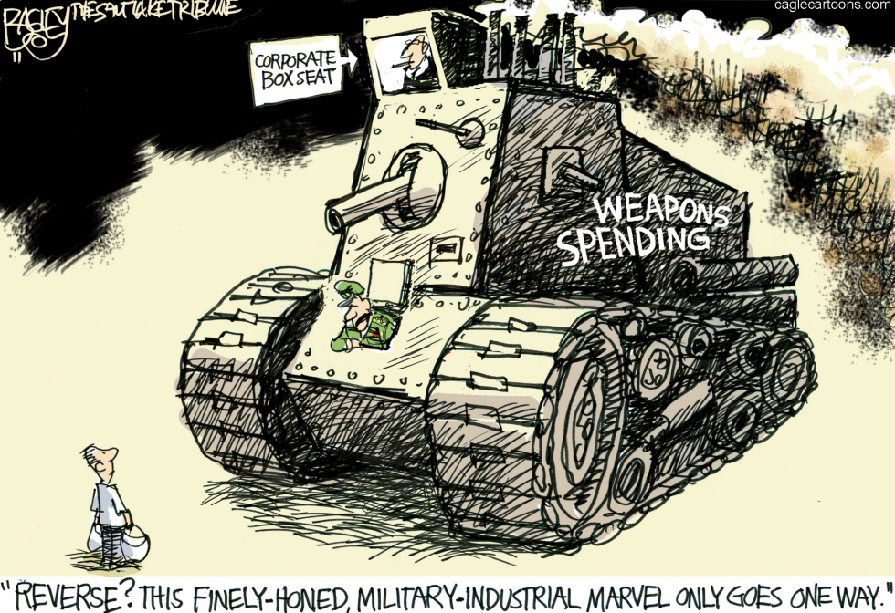  TANKS A LOT  by Pat Bagley