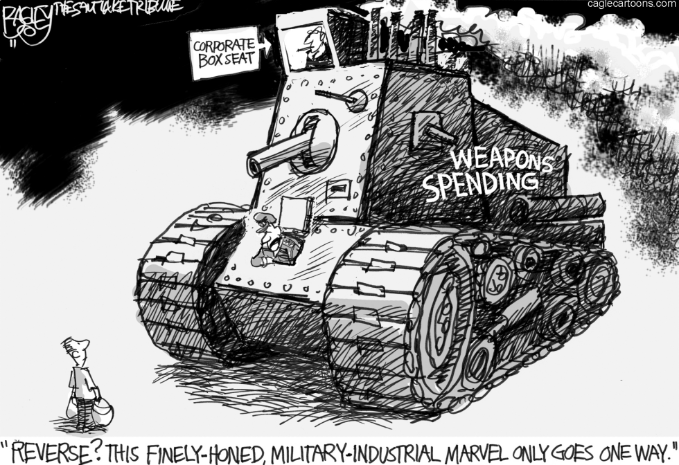  TANKS A LOT by Pat Bagley