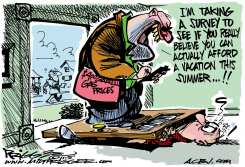 SUMMER VACATION by Milt Priggee