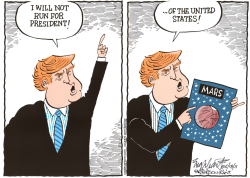 DONALD TRUMP  by Bob Englehart