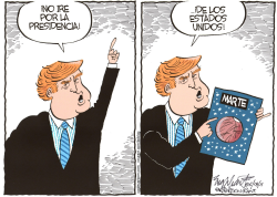 DONALD TRUMP  by Bob Englehart