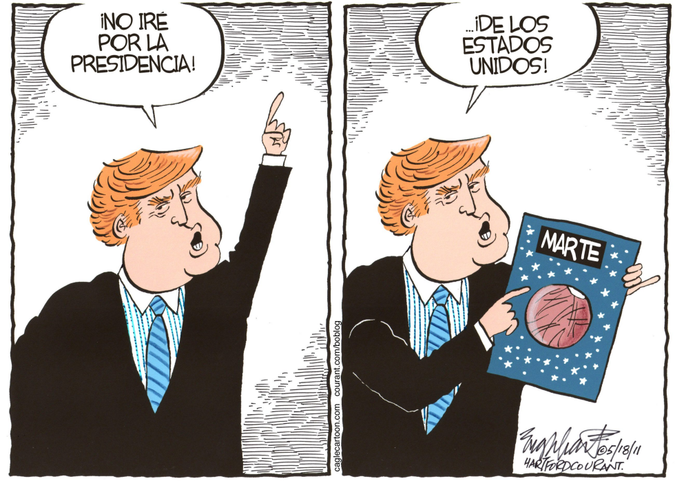  DONALD TRUMP  by Bob Englehart