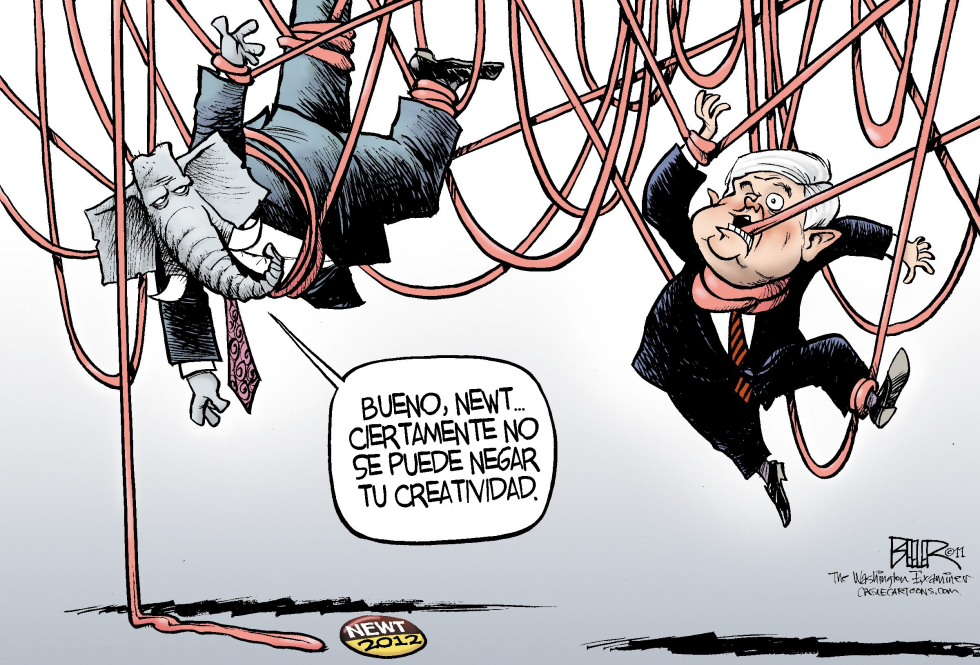  NEWT CREATIVO  by Nate Beeler