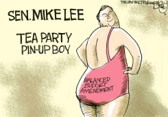 TEA PARTY PATOOTIE by Pat Bagley