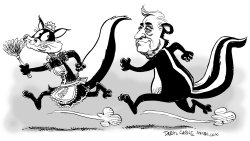 DOMINIQUE STRAUSS-KAHN LE PEW by Daryl Cagle