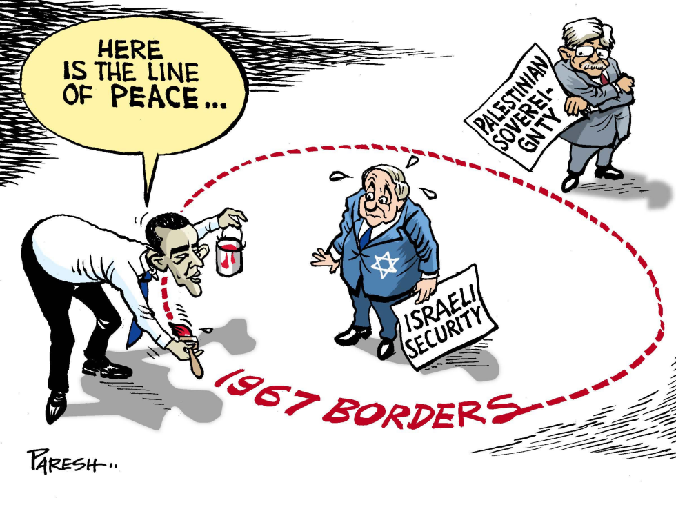  OBAMA'S LINE OF 1967 by Paresh Nath