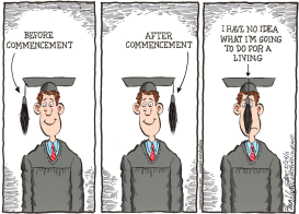 2011 GRADUATION by Bob Englehart