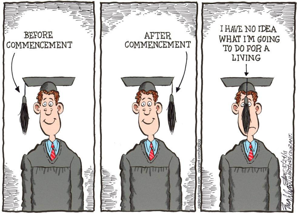  2011 GRADUATION by Bob Englehart