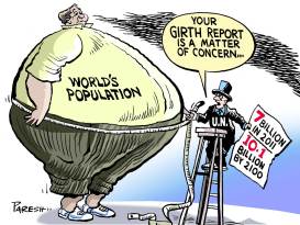 WORLD POPULATION by Paresh Nath