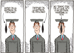 GRADUACION 2011  by Bob Englehart