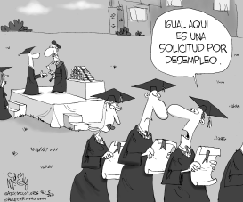 GRADUACION AL DESEMPLEO by Gary McCoy