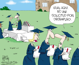 GRADUACION AL DESEMPLEO  by Gary McCoy