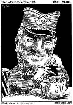 SERBIAN WAR CRIMINAL RATKO MLADIC by Taylor Jones