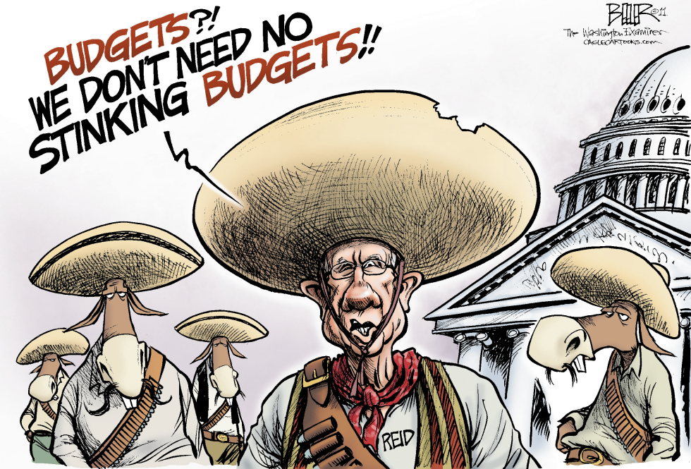  BUDGET BANDITOS by Nate Beeler