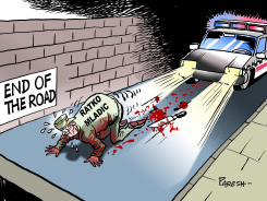 BUTCHER RATKO MLADIC by Paresh Nath