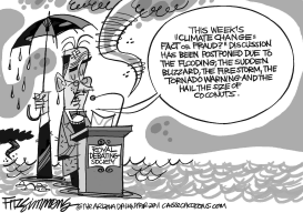 CLIMATE SCHEDULE CHANGE by David Fitzsimmons