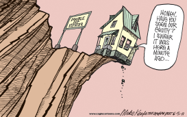 DOUBLE DIP HOUSING MARKET by Mike Keefe