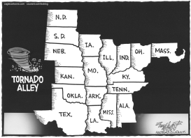 MASSACHUSETTS TORNADOES by Bob Englehart