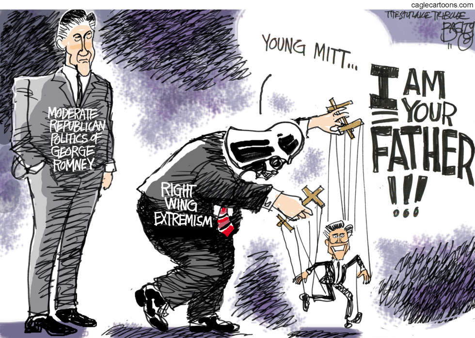  MITTS DAD  by Pat Bagley