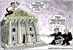 ARREGLANDO O DERRUMBANDO LA ECONOMIA  by Wolverton