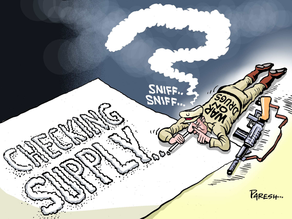  WAR ON DRUGS by Paresh Nath