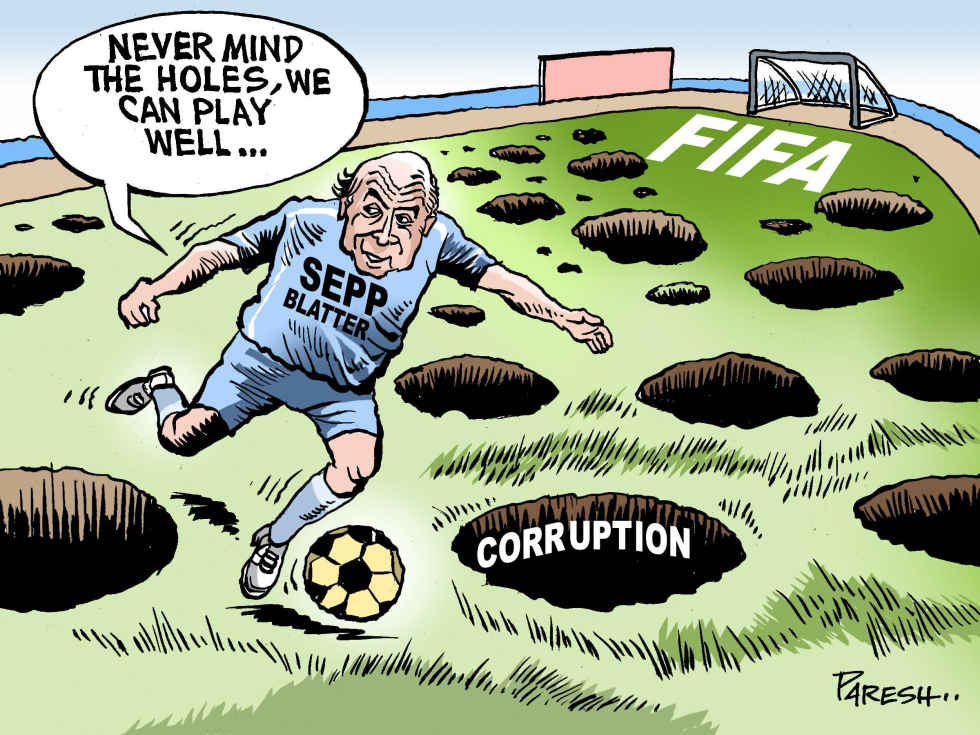  FIFA CORRUPTION by Paresh Nath