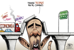 EL TOPE DE VELOCIDAD  by Nate Beeler